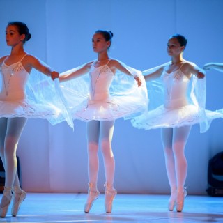 Ognisko baletowe - zakończenie roku artystycznego 2020/2021 - Cztery baletnice.