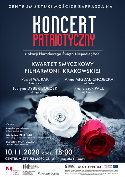 Koncert Patriotyczny Kwartetu Smyczkowego Filharmonii Krakowskiej – zapis transmisji