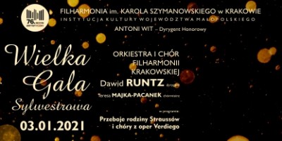 Koncert Sylwestrowo - Noworoczny Filharmonii Krakowskiej