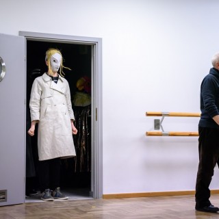 Pracuj z Mistrzem - warsztaty teatralne z Leszkiem Mądzikiem. Musica Poetica 2018 - Fot: Przemysław Sroka