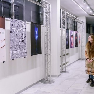 5. Wystawa Plakatu Społecznego Studentów Instytutu Sztuki PWSZ w Tarnowie - Fot : Przemysław Sroka