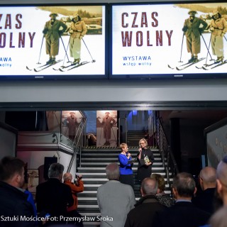 Wernisaż  wystawy „Czas wolny” – otwarcie Festiwalu - Fot: Przemysław Sroka