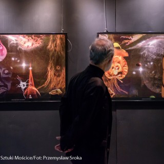 Wernisaż wystawy Andrzeja Dudzińskiego „Bestiarusz podwodny” - Fot : Przemysław Sroka