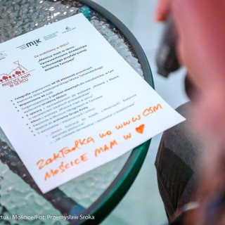 Spotkanie dla mieszkańców Mościc. Podsumowanie pierwszego roku projektu „Mościce mam w sercu” - Fot. Przemysław Sroka