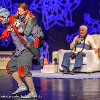 "Zimowa przygoda" - spektakl dla dzieci Teatru Rabcio - Fot. Przemysław Sroka