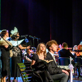 "Herbatka u Starszych Panów" - koncert Chóru i Orkiestry RONDINE - Fot: Przemysław Sroka