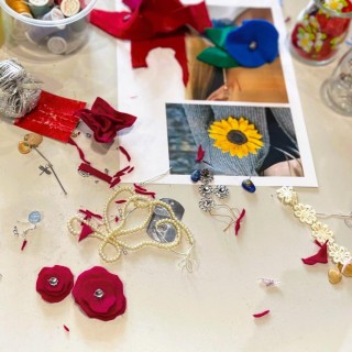 „Coś nowego ze starego” - warsztaty tworzenia biżuterii ze skrawków i filcu